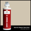 Glue color for Dekton Sand Drift sintered stone with glue cartridge