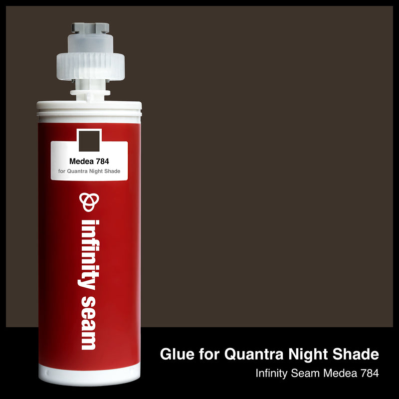 Glue color for Quantra Night Shade quartz with glue cartridge