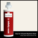 Glue color for Q Quartz Bayshore Sand quartz with glue cartridge