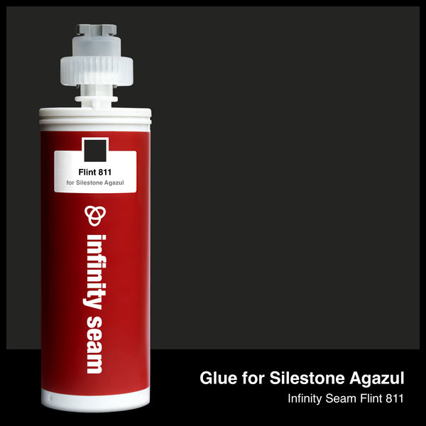 Glue color for Silestone Agazul quartz with glue cartridge