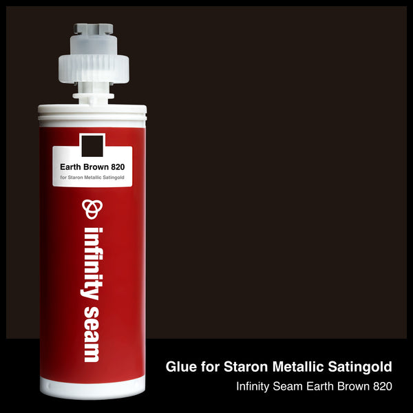 Glue color for Staron Metallic Satingold solid surface with glue cartridge