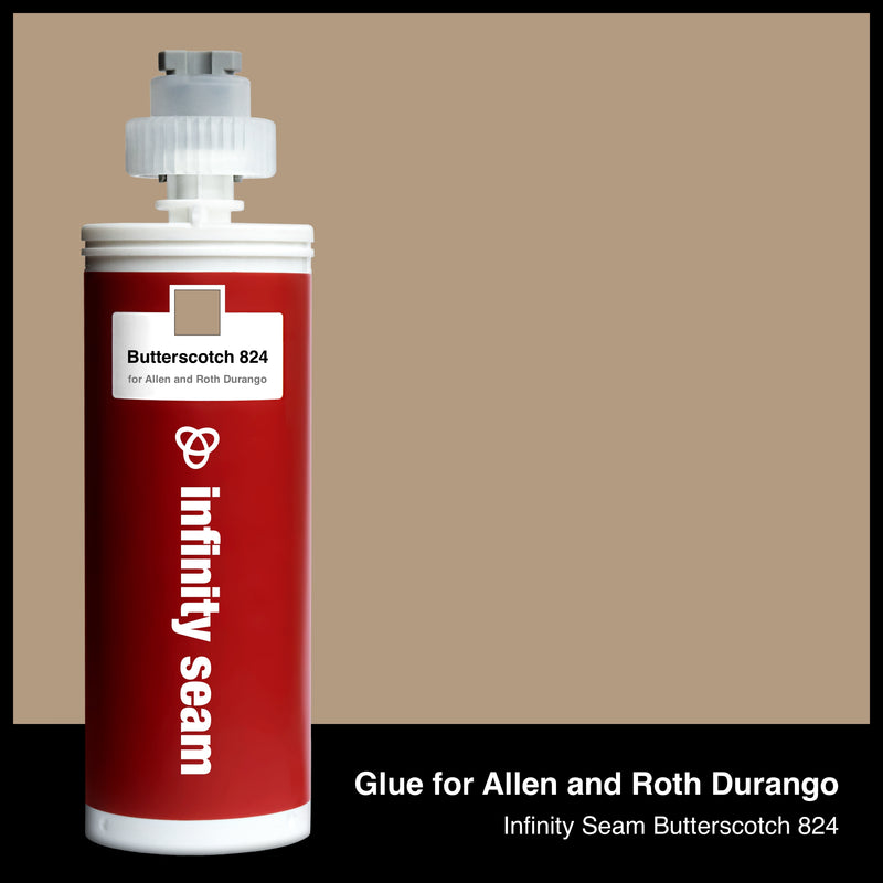 Glue color for Allen and Roth Durango solid surface with glue cartridge