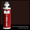 Glue color for Granite and Marble Antique Brown granite and marble with glue cartridge