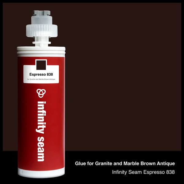 Glue color for Granite and Marble Brown Antique granite and marble with glue cartridge