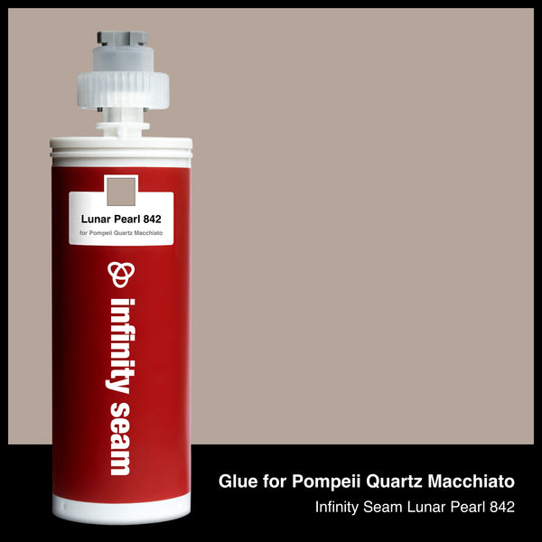 Glue color for Pompeii Quartz Macchiato quartz with glue cartridge