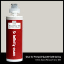 Glue color for Pompeii Quartz Cold Spring quartz with glue cartridge