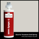 Glue color for Vicostone Cold Spring quartz with glue cartridge