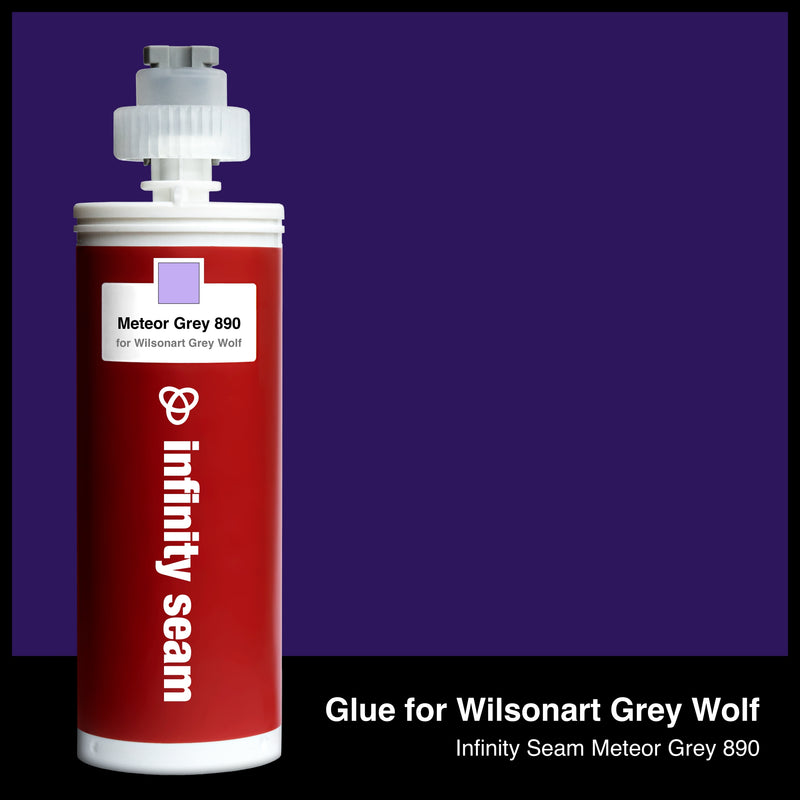 Glue color for Wilsonart Grey Wolf quartz with glue cartridge