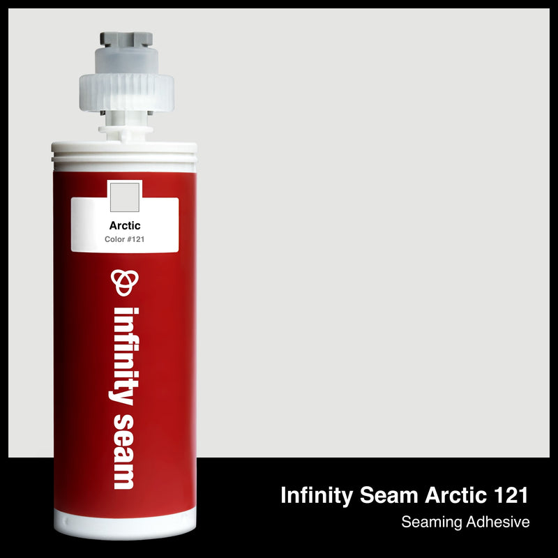 Infinity Seam Arctic 121 cartridge and glue color