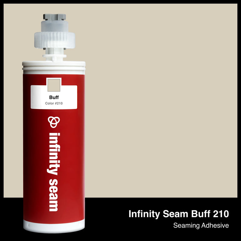 Infinity Seam Buff 210 cartridge and glue color