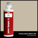 Infinity Seam Beach 230 cartridge and glue color