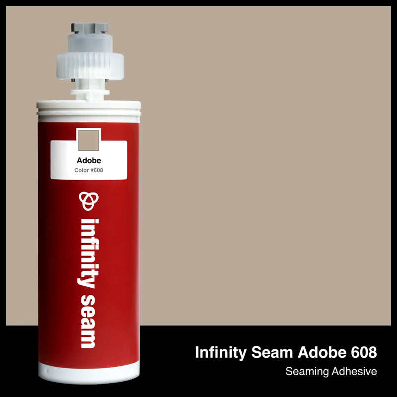 Infinity Seam Adobe 608 cartridge and glue color