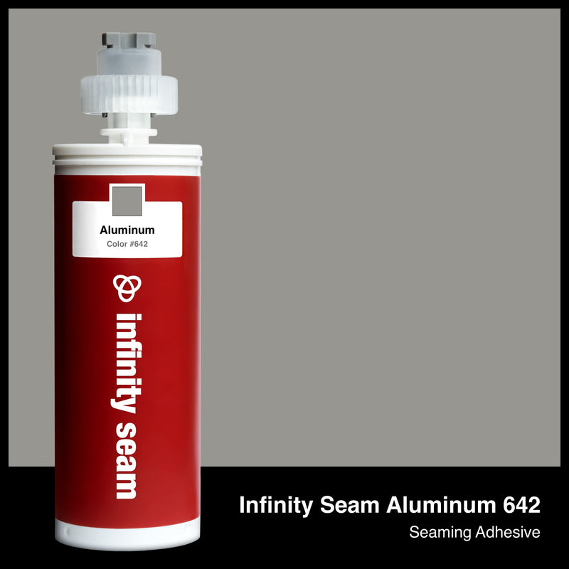 Infinity Seam Aluminum 642 cartridge and glue color
