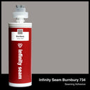 Infinity Seam Burnbury 734 cartridge and glue color