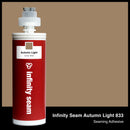 Infinity Seam Autumn Light 833 cartridge and glue color