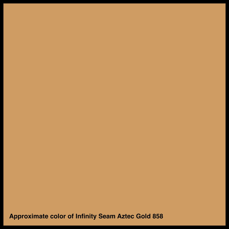 Infinity Seam Aztec Gold 858 glue color