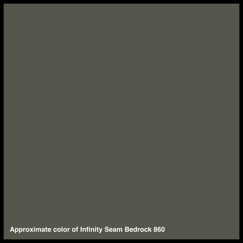 Infinity Seam Bedrock 860 glue color