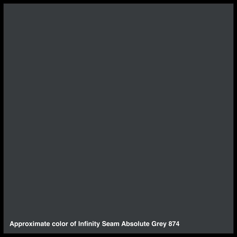 Infinity Seam Absolute Grey 874 glue color