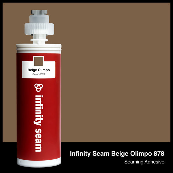 Infinity Seam Beige Olimpo 878 cartridge and glue color