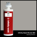 Infinity Seam Brume 904 cartridge and glue color