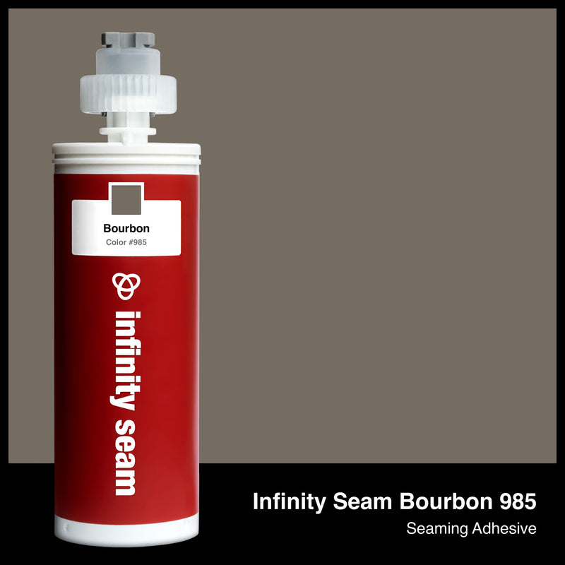 Infinity Seam Bourbon 985 cartridge and glue color