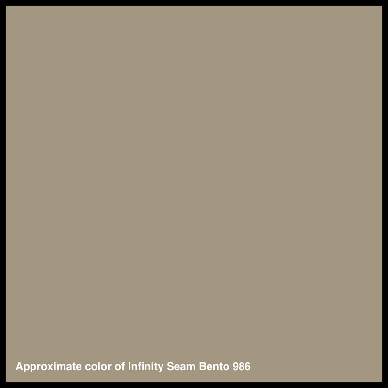 Infinity Seam Bento 986 glue color