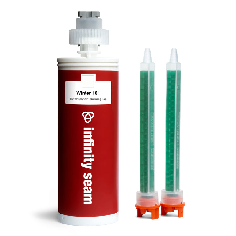 Glue for Wilsonart Morning Ice in 250 ml cartridge with 2 mixer nozzles