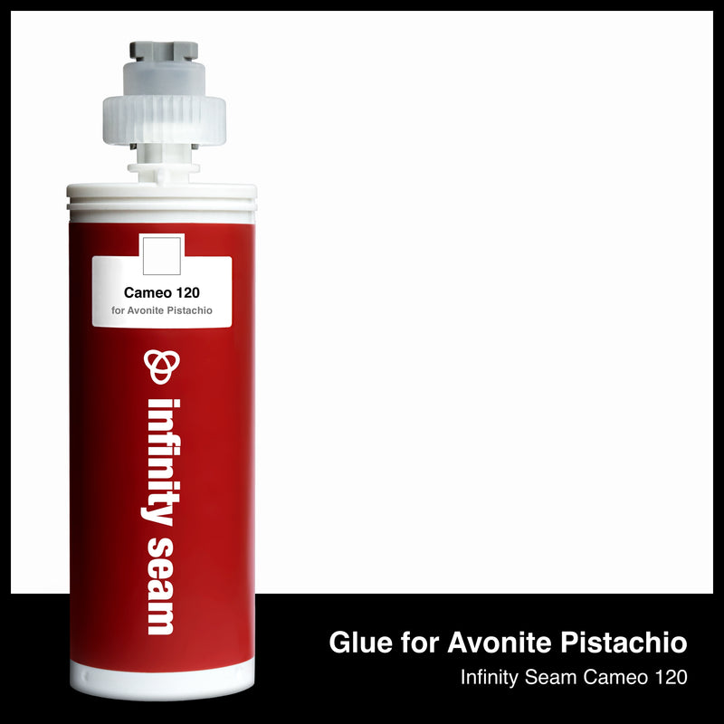 Glue color for Avonite Pistachio solid surface with glue cartridge