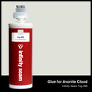 Glue color for Avonite Cloud solid surface with glue cartridge