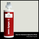 Glue color for Hanstone Specchio White quartz with glue cartridge