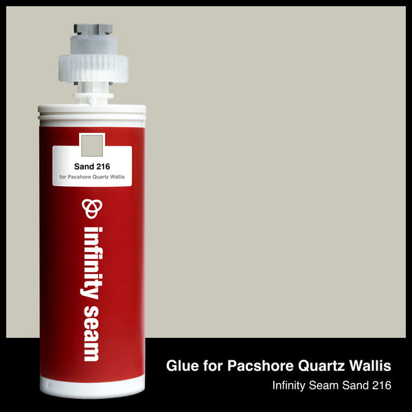 Glue color for Pacshore Quartz Wallis quartz with glue cartridge