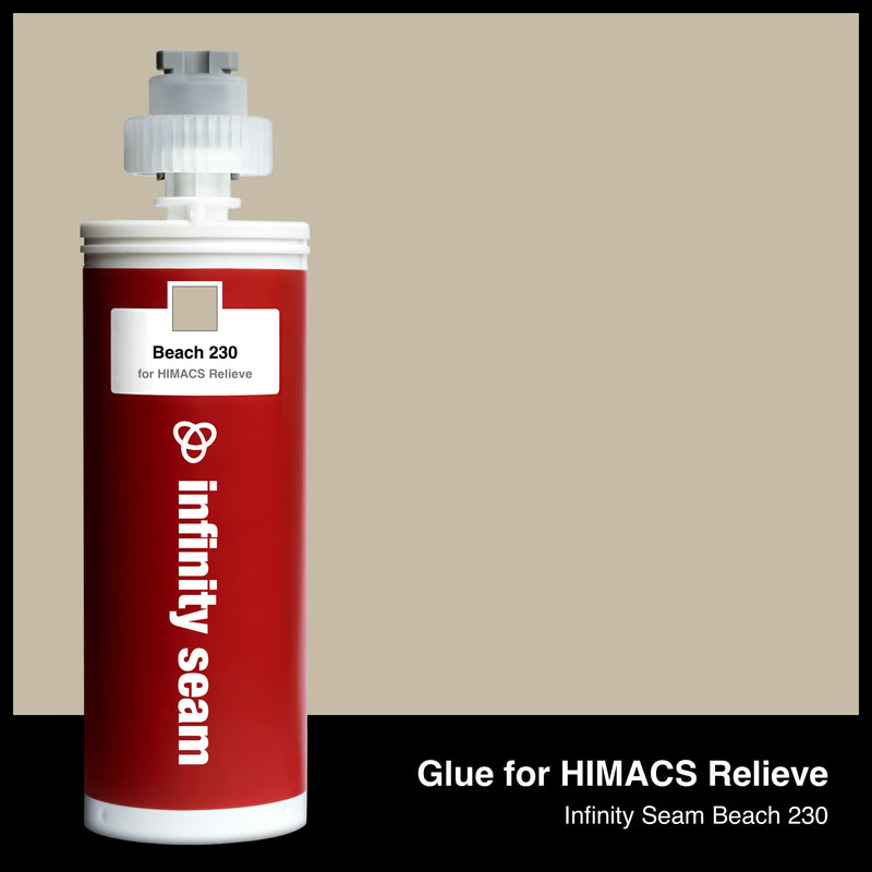Glue color for HIMACS Relieve solid surface with glue cartridge