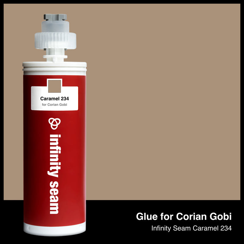 Glue color for Corian Gobi solid surface with glue cartridge