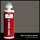 Glue color for Staron Serene solid surface with glue cartridge