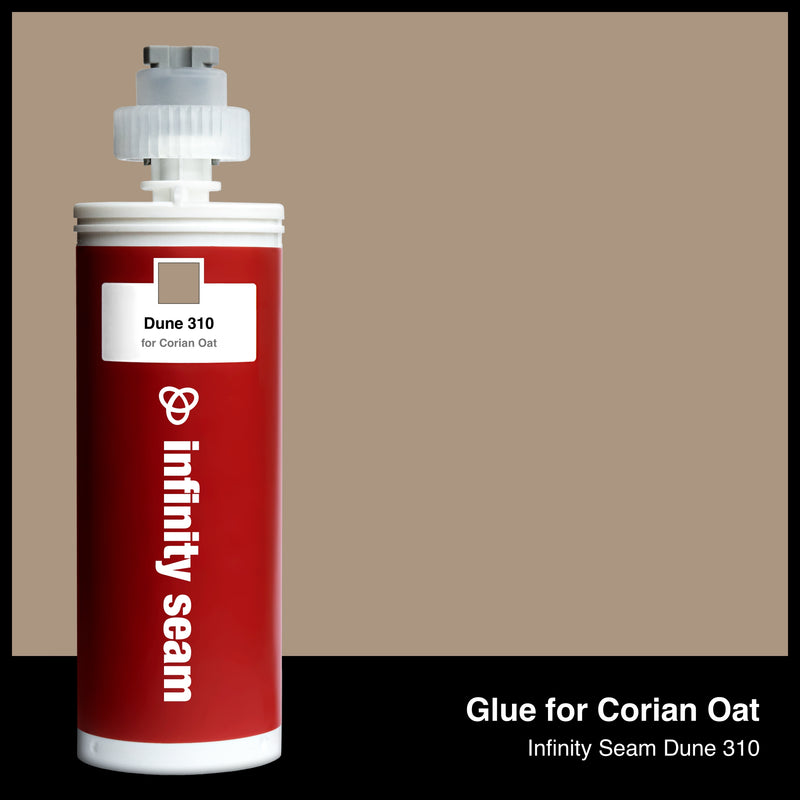 Glue color for Corian Oat solid surface with glue cartridge