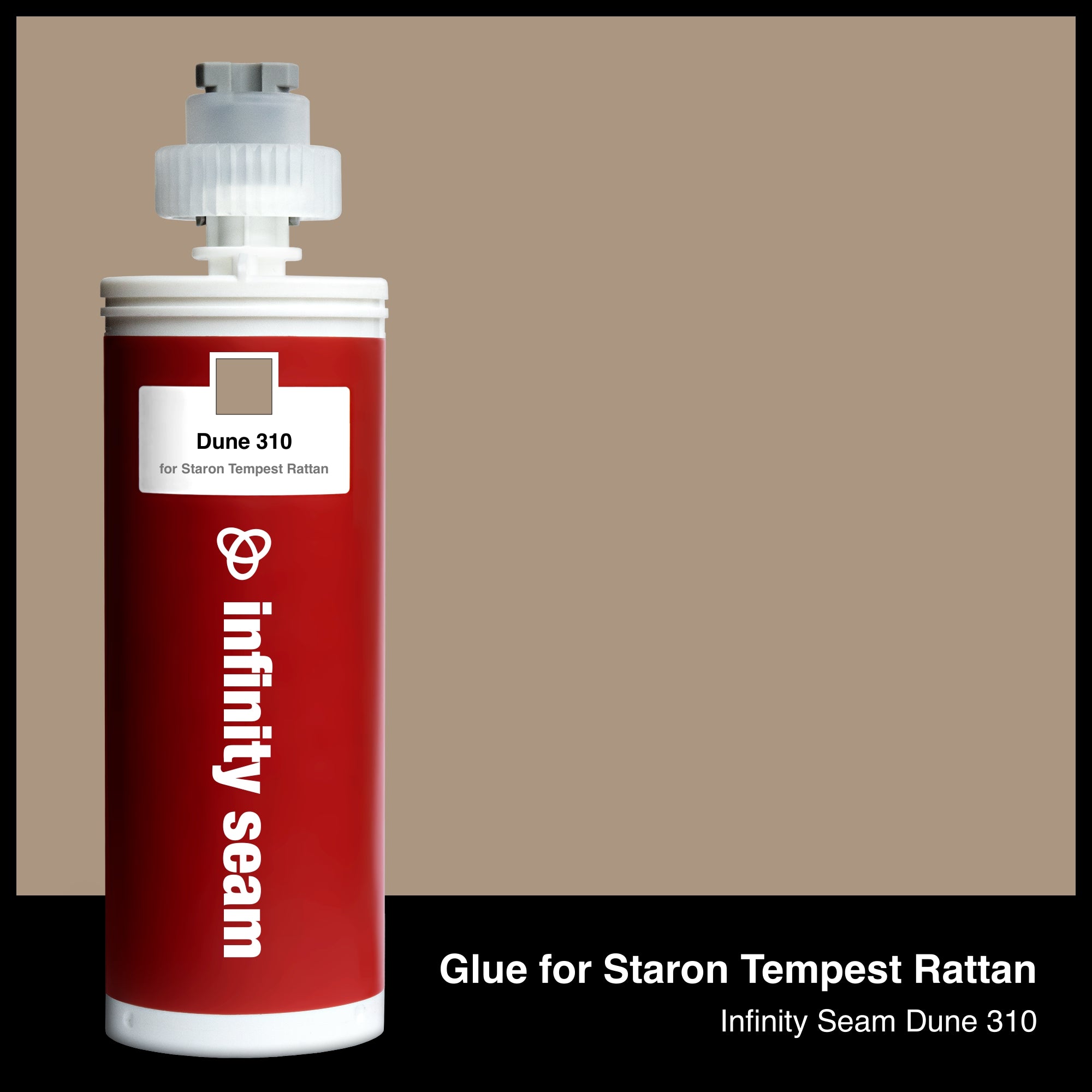 Glue for Staron Tempest Rattan: Infinity Seam Dune 310