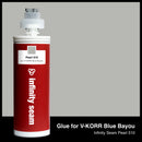 Glue color for V-KORR Blue Bayou solid surface with glue cartridge