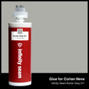 Glue color for Corian Neve quartz with glue cartridge