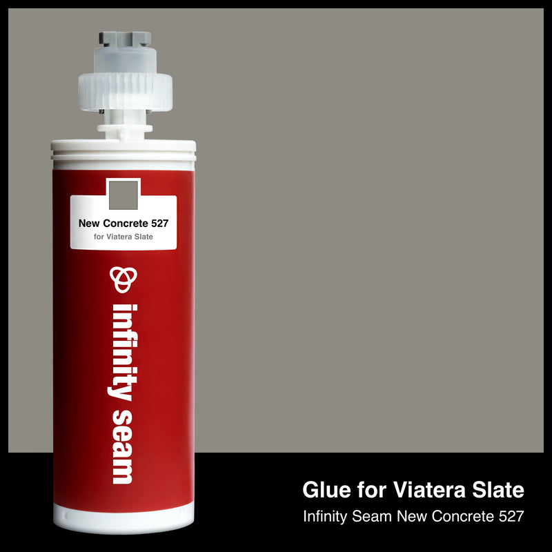 Glue color for Viatera Slate quartz with glue cartridge