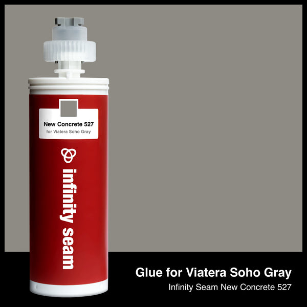 Glue color for Viatera Soho Gray quartz with glue cartridge
