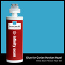 Glue color for Corian Havitan Hazel solid surface with glue cartridge