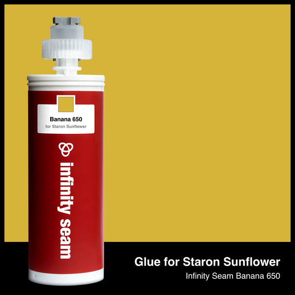 Glue color for Staron Sunflower solid surface with glue cartridge