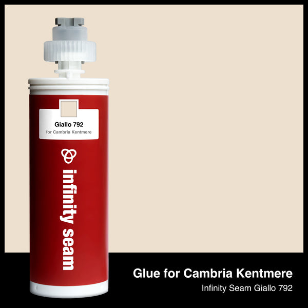 Glue color for Cambria Kentmere quartz with glue cartridge