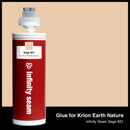 Glue color for Krion Earth Nature solid surface with glue cartridge