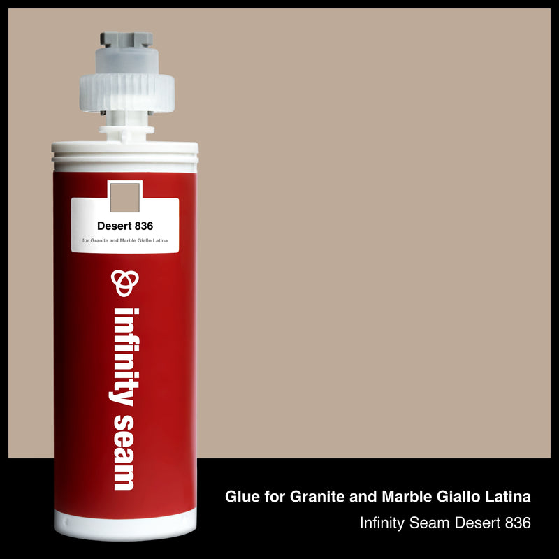 Glue color for Granite and Marble Giallo Latina granite and marble with glue cartridge