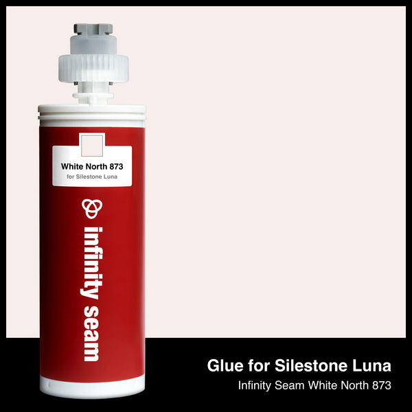 Glue color for Silestone Luna quartz with glue cartridge