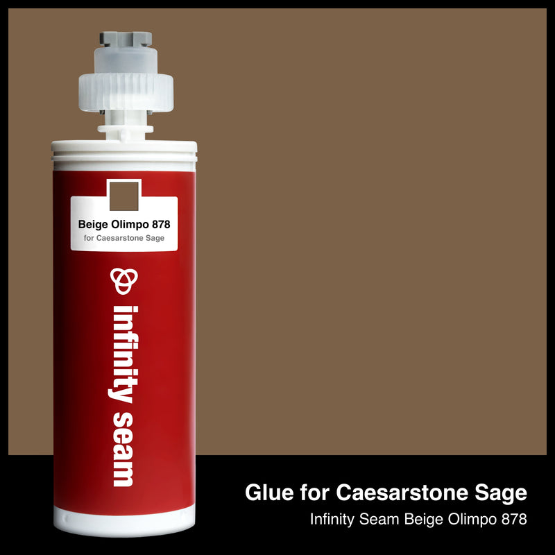 Glue color for Caesarstone Sage quartz with glue cartridge
