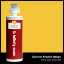 Glue color for Avonite Mango solid surface with glue cartridge