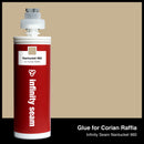 Glue color for Corian Raffia solid surface with glue cartridge