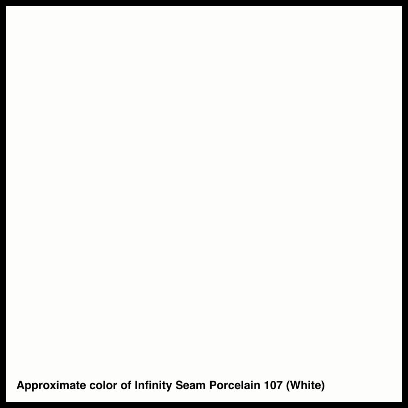 Infinity Seam Porcelain 107 glue color